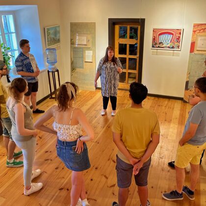 Excursion to Rainis' House in Berkenele