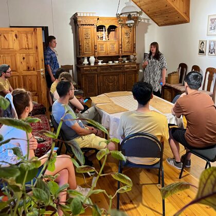 Workshop in Rainis' House in Berkenele