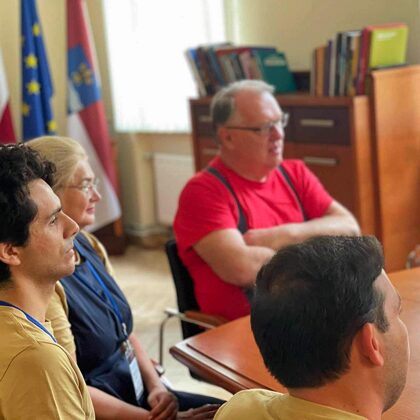 Visit to Duagavpils Univeristy Rector's Office