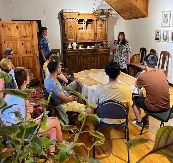 Workshop in Rainis' House in Berkenele