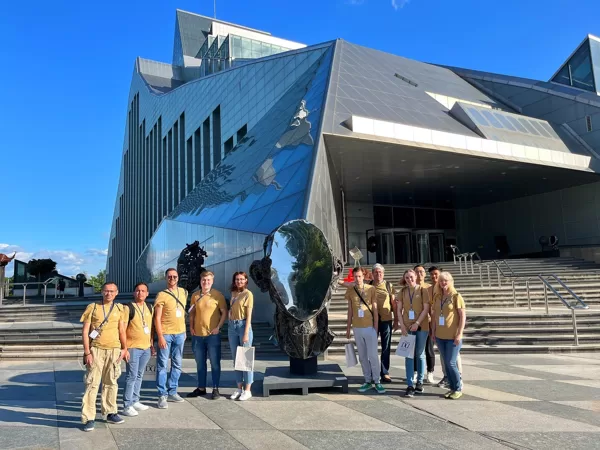 Summer school participants by National Library of Latvia